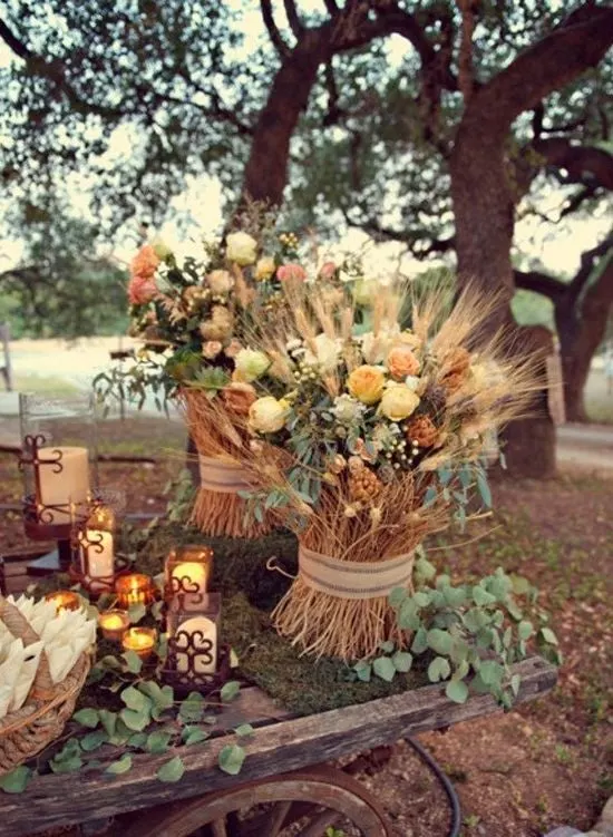 Plantilla de invitación digital · Boda Hojas de Otoño